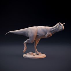 Carnotaurus_walk_1.jpg STL-Datei Carnotaurus zu Fuß・Design für den 3D-Druck zum Herunterladen