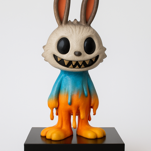 🐇 labubu rabbit・ STL File for 3D printing・Cults