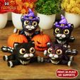 a.jpg MIGNON FLEXI CHAT D'HALLOWEEN ARTICULÉ