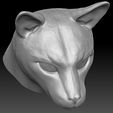 20.jpg Siamese Cat head for 3D printing