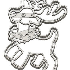 Capture d’écran 2020-11-19 à 13.38.15.png 2 CHRISTMAS BISCUIT MOULDS - SANTA CLAUS - SNOWMAN - FIR TREE - CHRISTMAS BALL - COOKIE CUTTER - COOKIE CUTTER - GIFT - REINDEER - COOKIE CUTTER- STENCIL