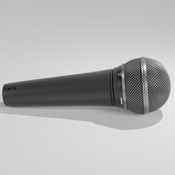 Mic1.jpg Fichier STL Microphone・Objet pour impression 3D à télécharger