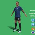 s8.jpg 3D Rigged Lautaro Martínez Inter Milan 2023