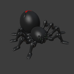 unknown-31.png Free STL file Articulated Spiders For Halloween!・3D printable design to download