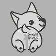 Screenshot-2025-05-28-220415.jpg Dog Butt Bread Tag/Clip Funny