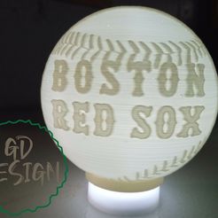 IMG_20230201_104011915.jpg Boston Red Sox BASEBALL LIGHT, TEALIGHT, READING LIGHT, MLB
