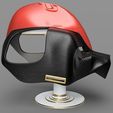 b18307b3af9f4542bbdf279a7620651f_display_large.jpg Free STL file "Mean As Hell" Dog Helmet・3D printable design to download