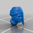 MISTRALhead.png Freira espacial com cabelo comprido penteado