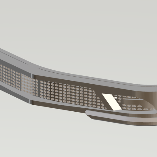 1/18 Mercedes-Benz E-Class C207 Stoßstange vorne, UMBAU auf AMG 3D model