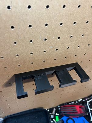 Hi capa mag peg board holder