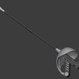 Screenshot_732.png 3D file Captain Harlock Gravity Saber・3D printer model to download
