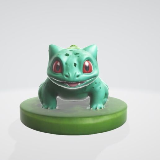 Bulbasaur pokemon 3D model