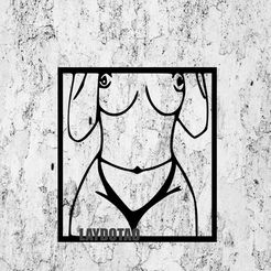 Sin-título.jpg WOMAN NUDGED BODY PICTURE BODY wall decoration