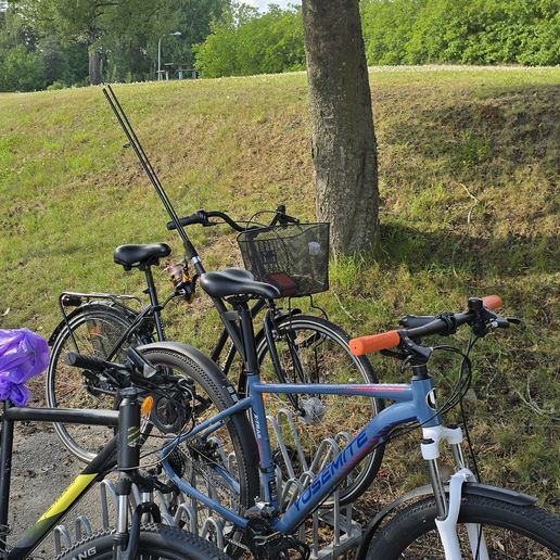 🎣 fishingpole holder bike・ STL File for 3D printing・Cults