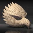 default.168.jpg Squid Game Mask - Vip Eagle Mask Cosplay 3D print model