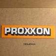 proxxon-herramientas-cartel-letrero-rotulo-logotipo-impresion3d.jpg Proxxon, Tools, Tools, Sign, Signboard, Sign, Logo, 3dPrinting, Pliers, Hammer, DIY, Hardware, Screws, Saw, Nails, Nails