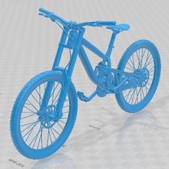 Mountain-Bike-2-1.jpg Файл 3D Горный велосипед - 2 печатный велосипед・Шаблон для 3D-печати для загрузки