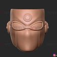 01.jpg Ultimate Hawkeye Mask - Marvel Comics Cosplay 3D print model