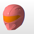 front.png power rangers mmpr red sentry ranger helmet stl file