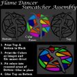 Flame-Dancer-Suncatcher-Assembly.jpg DMB Grey Street Flame Dancer Suncatcher Stain Glass Garden Decor