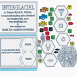 Parts.png 3D file INTERGLACIAL: The Board Game・3D printer design to download, Ellie_Valkyrie