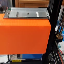 20191023_163820.jpg Archivo STL gratis PSU ventilador deflector para Anet A8 Plus - Magnético・Diseño de impresora 3D para descargar