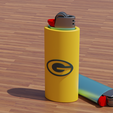 GreenBayPackers.png Green Bay Packers Bic Lighter Case