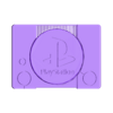 ps1_top.stl Raspberry Pi 4 Playstation case