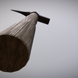 6.png Wooden Viking Axe