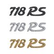 1.jpg 718 RS nameplate Porsche
