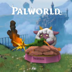 untitled.135.jpg LAMBALL With a big Gun - the cute Sheep from PALWORLD universe