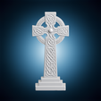 celtic-cross-statue1304-stl-3d-print-turntable-04-180deg.png Celtic Cross Statue 3D Print Model