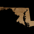 3.png Topographic Map of Maryland – 3D Terrain