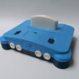 π64 (mini N64 case for RPi3 & 4)
