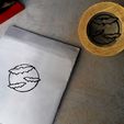 Sello-murcis.jpg RUBBER INK STAMP - Halloween bats - INTERCHANGEABLE SEAL