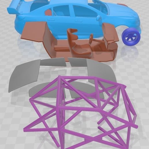 🚗 Holden Commodore VF 2013 Printable Car・ 3D File for 3D printing・Cults
