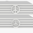 beide.png Mercedes and Peace logo, grill for Reely Freeman 2.0
