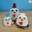 pict08.jpg 3D-Datei So Kawaii Katze super niedlich und lustig [Sparschwein, Box, Topf, dekorative Figur]・3D-druckbares Design zum Herunterladen