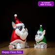4.jpg Frenchie the Santa Claus - Christmas Collection (STL & 3MF)