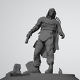 Ghost-Azrael5.png Fichier STL Ghost Azrael - MW・Idée pour impression 3D à télécharger