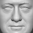 16.jpg President Bill Clinton bust 3D printing ready stl obj formats