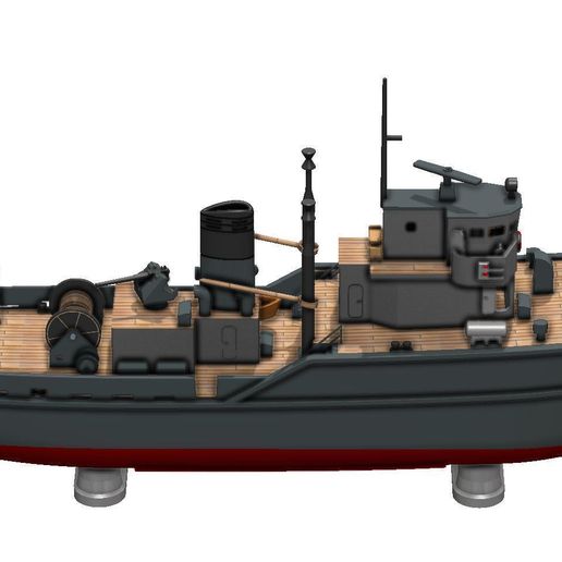 30.jpg Ton-Class Minesweeper 1m model