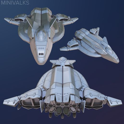 👹 VB-6 Koenig Monster (Shuttle)・Free STL File for ・Cults