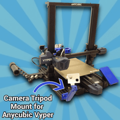 Camera_Tripod_Mount_for__Anycubic_Vyper_1.png Fichier 3D gratuit Trépied pour appareil photo Anycubic Vyper・Plan imprimable en 3D à télécharger