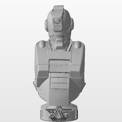 Captura-de-tela-2023-09-04-185931.png 3D file Cybercop Mars Bust・3D printing template to download