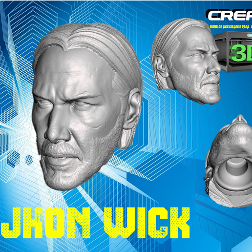 JOHN WICK 3D model