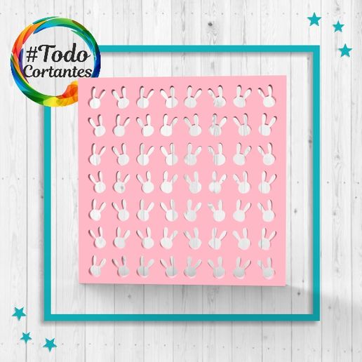 Texture/ Stencil Easter 3D model