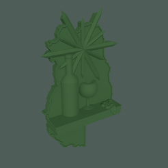 untitled.png Download STL file Mendoza in relief • 3D printer object, Albano