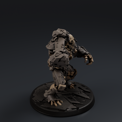 Skeletal Titan 1 3D printable STL miniature