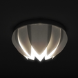 Capture d’écran 2017-05-12 à 10.50.29.png Fichier STL gratuit Lotus ceiling lamp based on cheap IKEA Lamp mount "Lock"・Objet pour imprimante 3D à télécharger